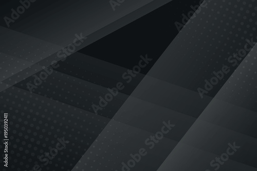 Abstract background with overlapping transparent geometric layers. Minimalist background design with trendy halftone dotted decoration for brochure, certificate, and card. VOL. 5