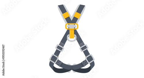 Safety Harness Equipment for Climbing.