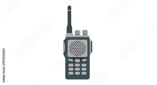 Handheld Two Way Radio Transceiver Device.