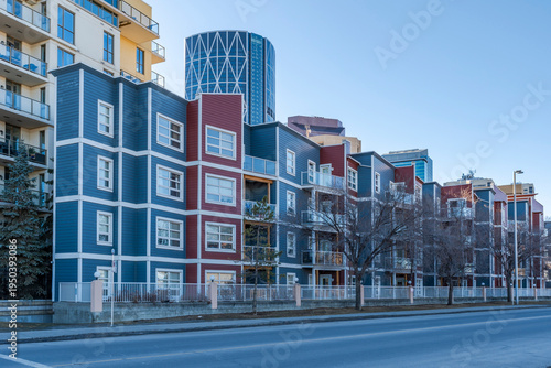 Residential condos in Calgary, Alberta, Canada