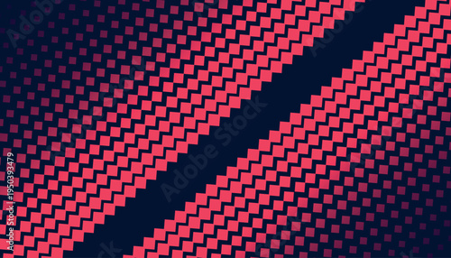 Dark background with sporty and trendy red geometric pattern. Modern sports background design for cover, banner, brochure, product and marketing. EPS. 5