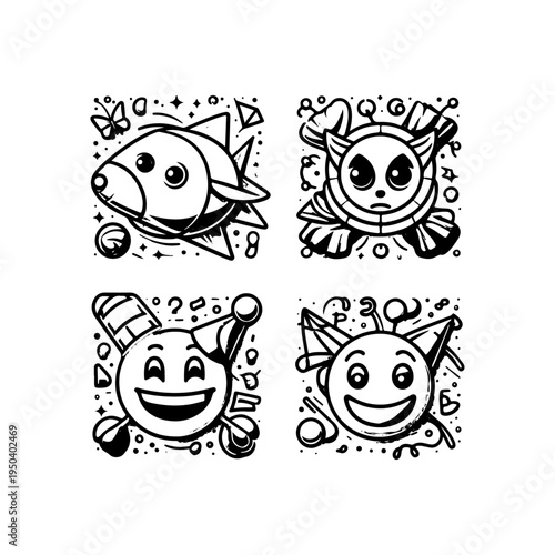 Paper Fish Icon – Poisson d’Avril France