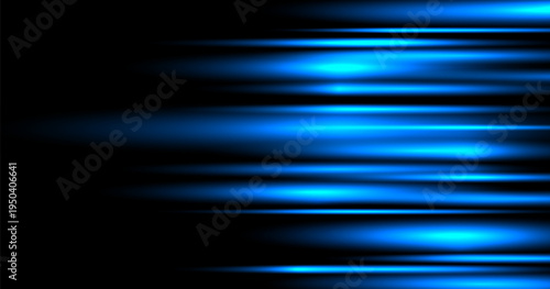 3D blue techno abstract background overlap layer on dark space with glowing lines effect decoration. Modern graphic design element high speed style concept for web, flyer, card, or brochure cover