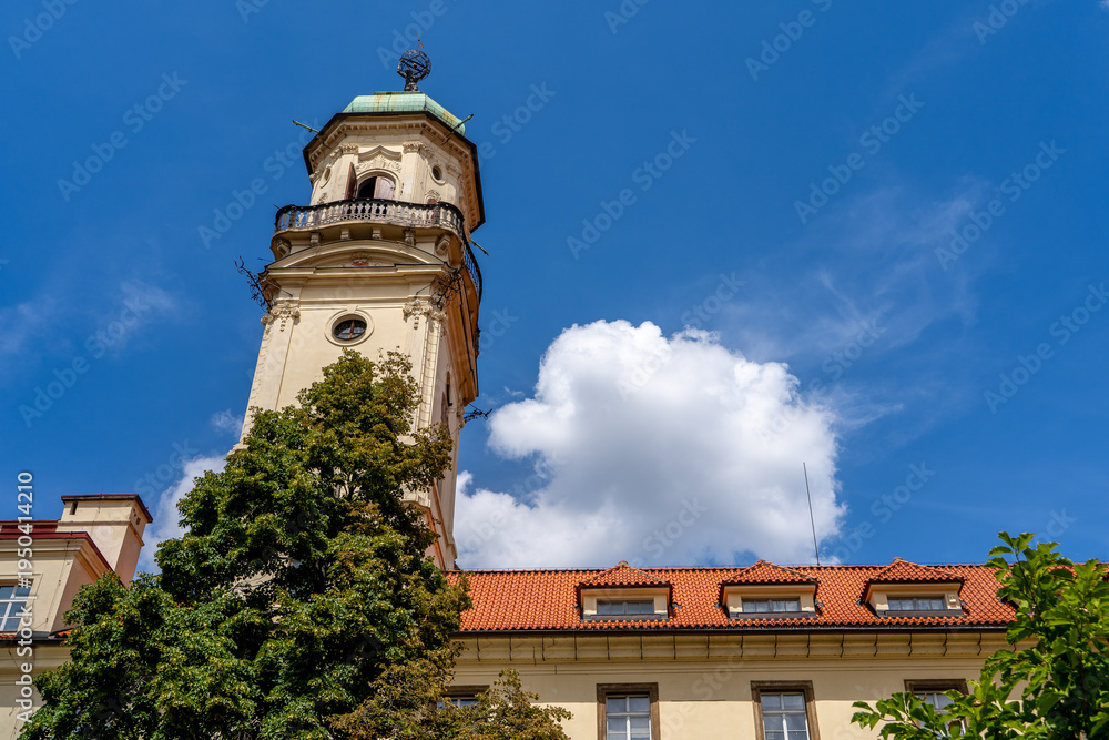 Obraz premium Astronomical Tower of the Clementinum in Prague