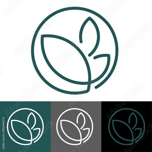 logo paysagiste jardinier paysage agriculture agriculteur céréales bio biologique