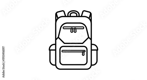 Backpack School Travel Bag Pack.