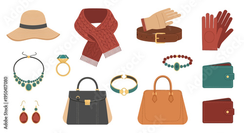 Accessories for women fashion clothing.