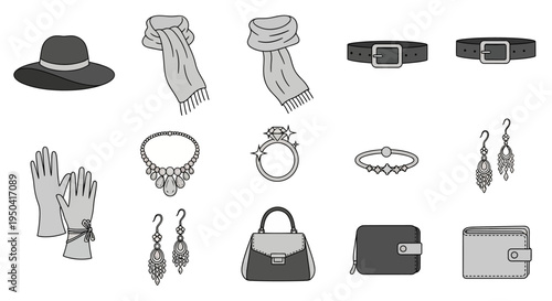 Accessories for fashion and style.