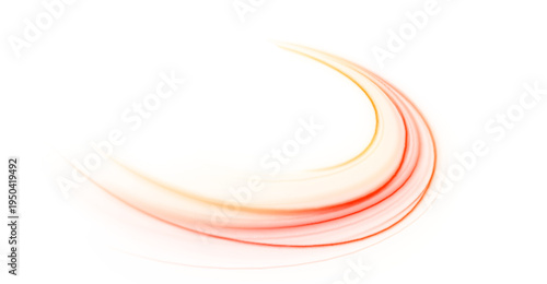 Bright orange waves ripple across digital space. Glowing edges create a vibrant effect. Suitable for energy and motion visuals.