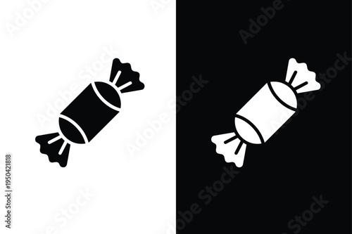 Candy vector icon graphic isolated sketch illustration on white background.