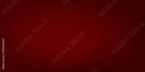 Abstract background made of halftone dots in red colors