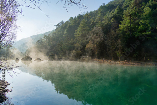 Photos The scenery of Blue Moon Valley in Lijiang, Yunnan, China