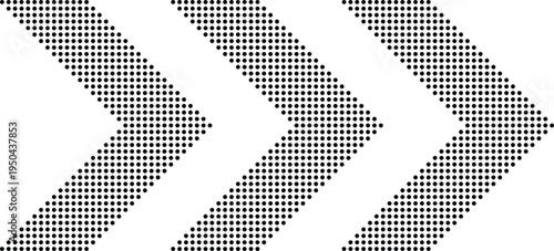 A stylized illustration of the world map made up of small black dots on a white background