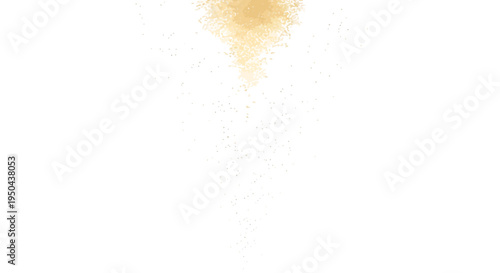 Sand particles flying through air in slow motion capture 