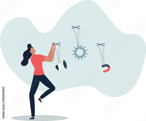 Digital marketing strategies and influence tactics.Promotion and advertisement strategy to attract customers.person's life situation and his activities.