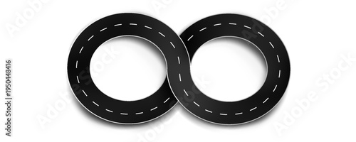 asphalt road, curve highway, vector illustrations. eps 10