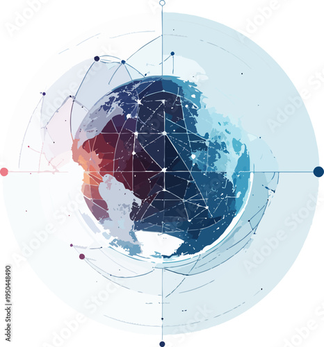 Conceptual Quantum Computing Illustration of a Qubit Represented as a Floating Sphere with Translucent Superposition Ghost-Images to Demonstrate Simultaneous States and Information Processing