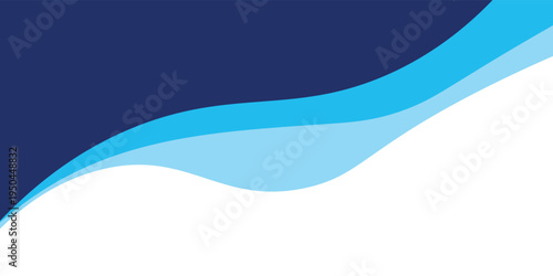 Sea waves layered vector background illustration and sea beach vector illustration.