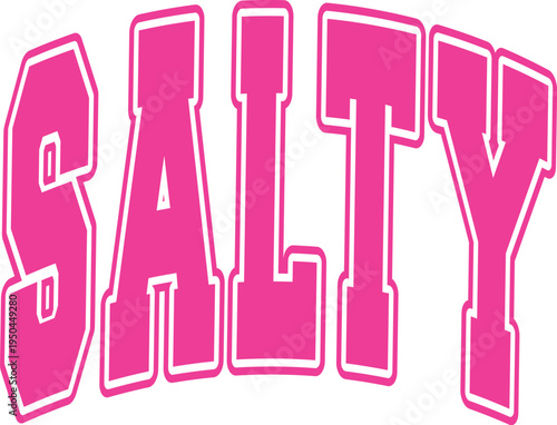 Salty SVG, Trendy Summer SVG