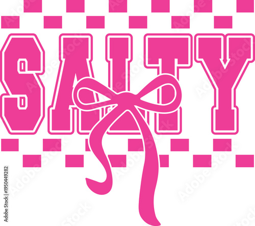 Salty SVG, Trendy Summer SVG