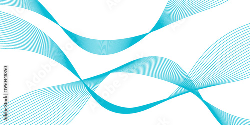 Abstract vibrant gradient line background vector. Futuristic style wall art with line distortion, wave, curved lines, color. Modern wallpaper design for business, technology, website, backdrop.