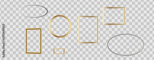 Pictures or photos frame collage. comics page grid layout abstract photo frames and digital photo wall template