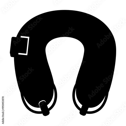 Vector of a horseshoe collar