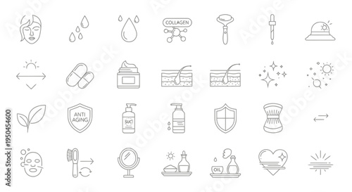  Vector Icons Set of Medical Icon Collection Showing Healthcare Symbols And Tools.