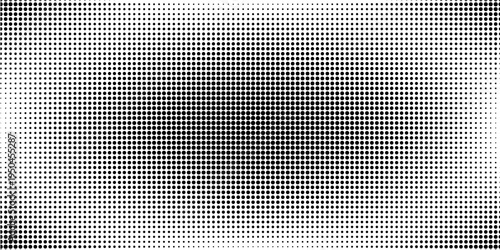 Grunge halftone gradient background. Faded grit noise texture. White and black sand wallpaper. Retro pixelated backdrop. Anime or manga style comic overlay.