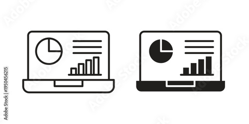 Admin panel icon. Simple linear element illustration. Thin stroke sign can be used for web, mobile and UI.