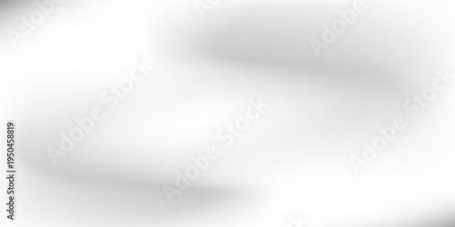 Silver foil background with metal mirror texture. Chrome gradient surface with light gloss simple abstract