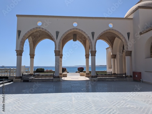 courtyard Sahl Hasheesh Red Sea Egypt