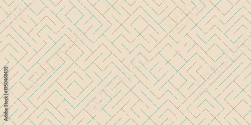 Seamless geometric pattern with rhombuses. Vector illustration.