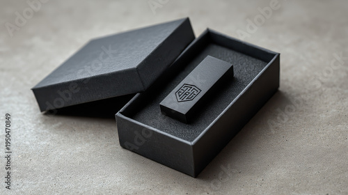 Elegant USB Branding Mockup for Corporate Clients