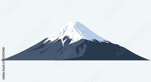 Mount Fuji Snow Cap