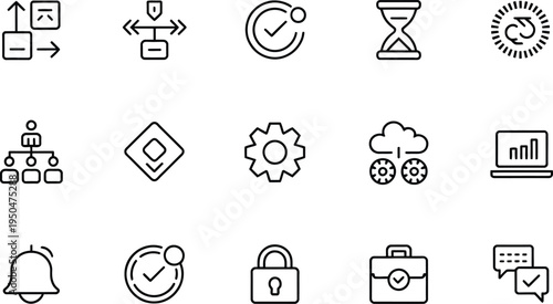 Finance and Money Icons: Coin, Credit Card, ATM, Safe, Piggy Bank