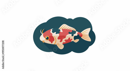 Koi Fish Illustration