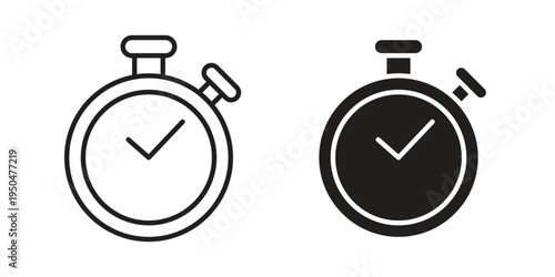 Instant icon. Simple linear element illustration. Thin stroke sign can be used for web, mobile and UI.