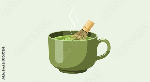 Matcha Tea Preparation