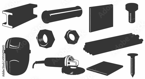 Heavy Industry Steel Construction Materials and Welding Tools