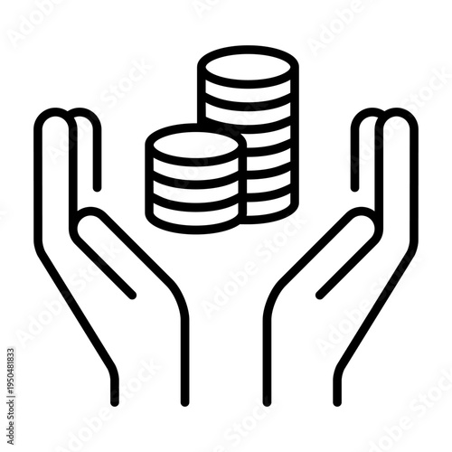 Increase sale icon vector. Income growth Illustration sign. Business growth symbol or logo.