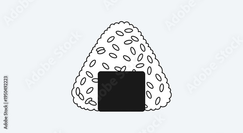 Onigiri Rice Ball Icon