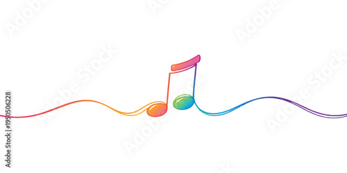 An isolated digital illustration of a music player and instrument equipment featuring a creative design of audio cables, electric wires, and computer technology tools on a clean line