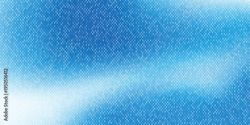 Minimal technology style background with blue particle lattice and soft luminous gradient shapes.