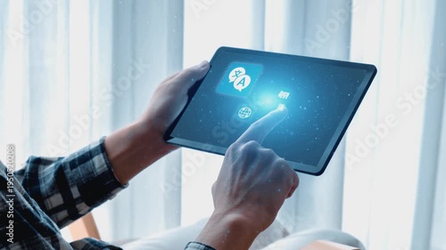 Translation icons show international languages, interpretation, and communication. Translation helps global business, translation supports learning, and translation improves cultural exchange. Gist