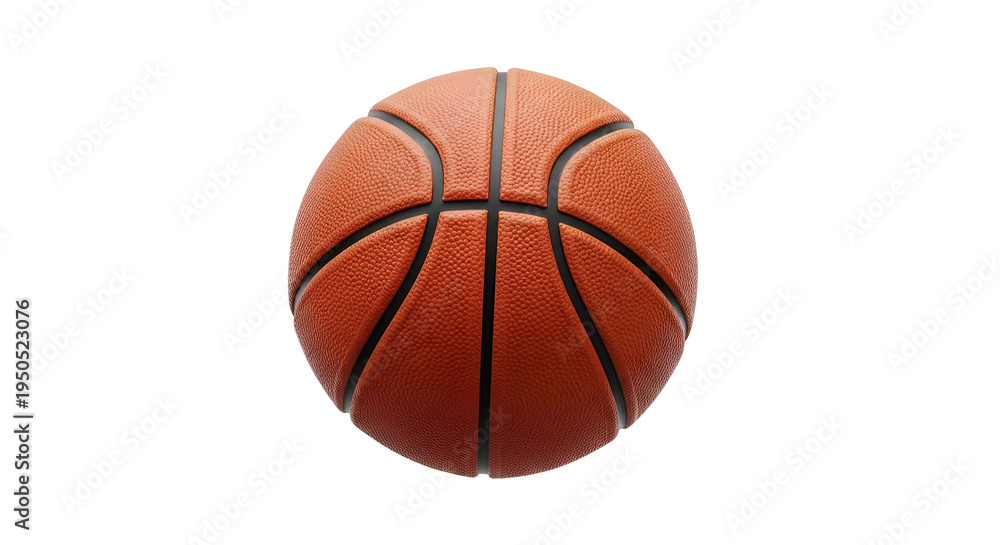 Fototapeta premium Basketball Sports Equipment Closeup View.