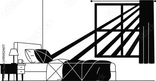 interior design, modern bedroom