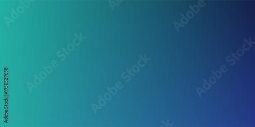 Blue-green gradient studio room, abstract background pattern, walls and floor reflect neon lights, dark tones and feel  speed of digital technology connected blue-green background. Future technology.
