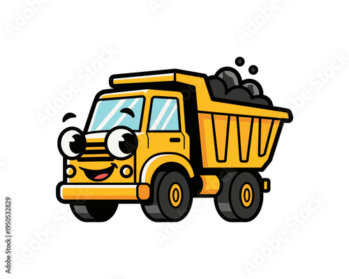 Fun Vehicle Illustration for Kids in a Bright Environment