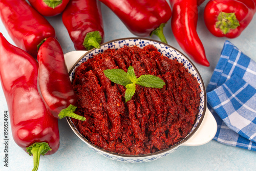 Turkish style pepper paste ...